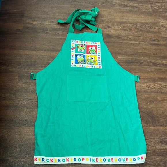 NWT RARE Sanrio Keroppi Apron - Picture 2 of 5